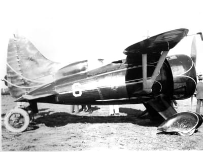 Hall Bulldog at Cleveland OH, right side view